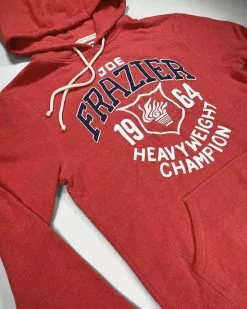 Joe Frazier 1964 Tokyo Red Hoody