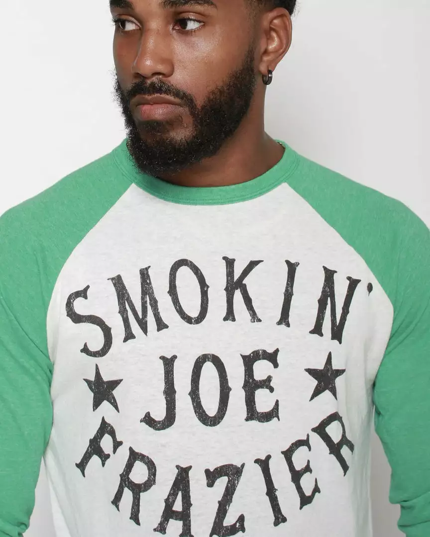 SPORT AND ICON Joe Frazier LS Raglan 6 SPORT AND ICON Joe Frazier LS Raglan