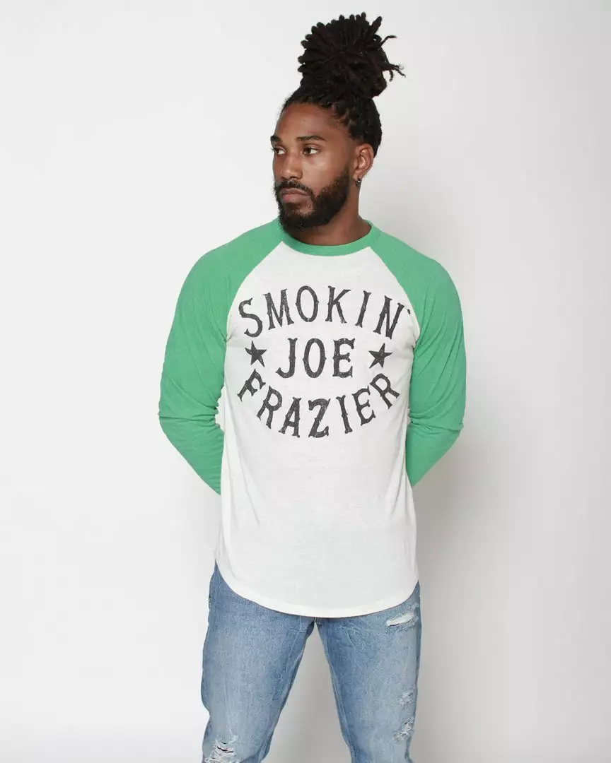 SPORT AND ICON Joe Frazier LS Raglan 5 SPORT AND ICON Joe Frazier LS Raglan