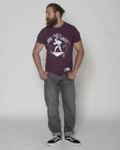Joe Louis Fort Riley 1942 Purple Tee SPORT AND ICON