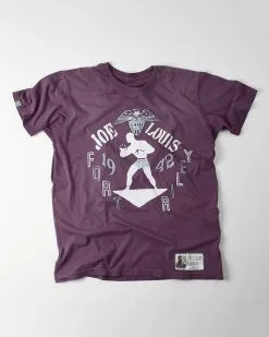 Joe Louis Fort Riley 1942 Purple Tee SPORT AND ICON