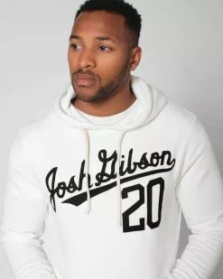 Josh Gibson #20 Pullover Hoody SPORT AND ICON 13 Josh Gibson #20 Pullover Hoody SPORT AND ICON