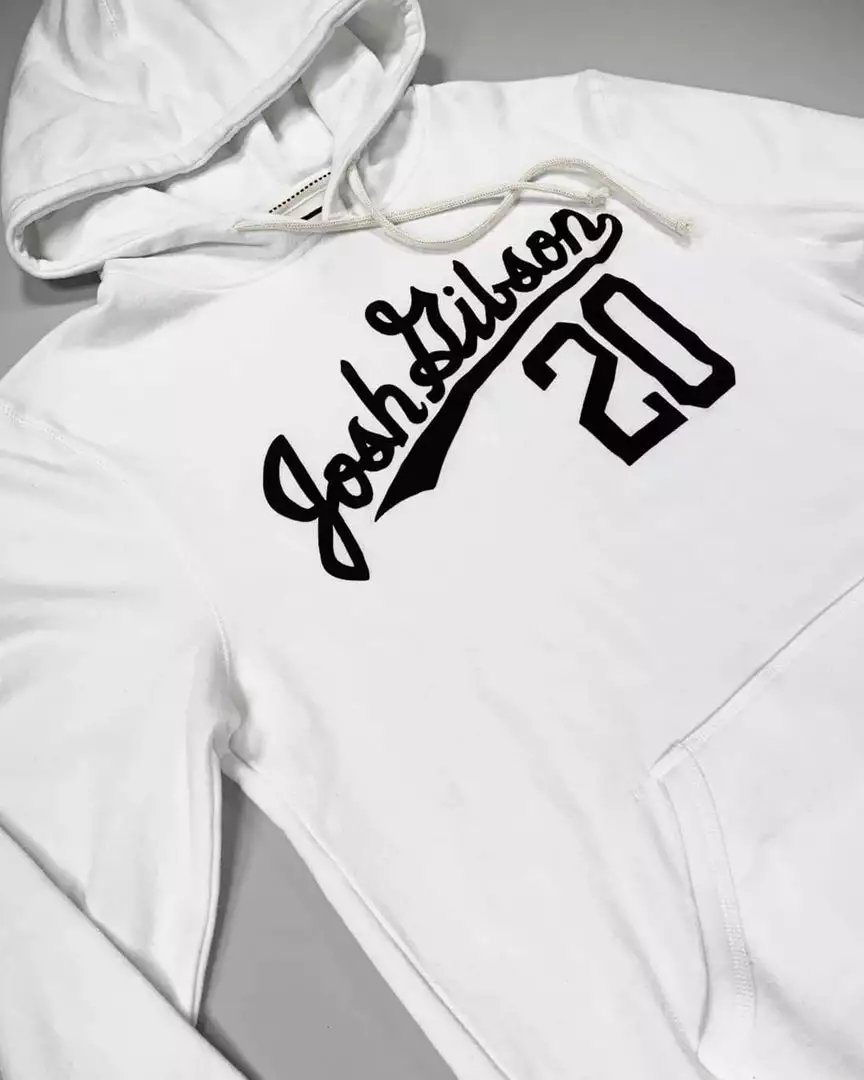 Josh Gibson #20 Pullover Hoody SPORT AND ICON 6 Josh Gibson #20 Pullover Hoody SPORT AND ICON