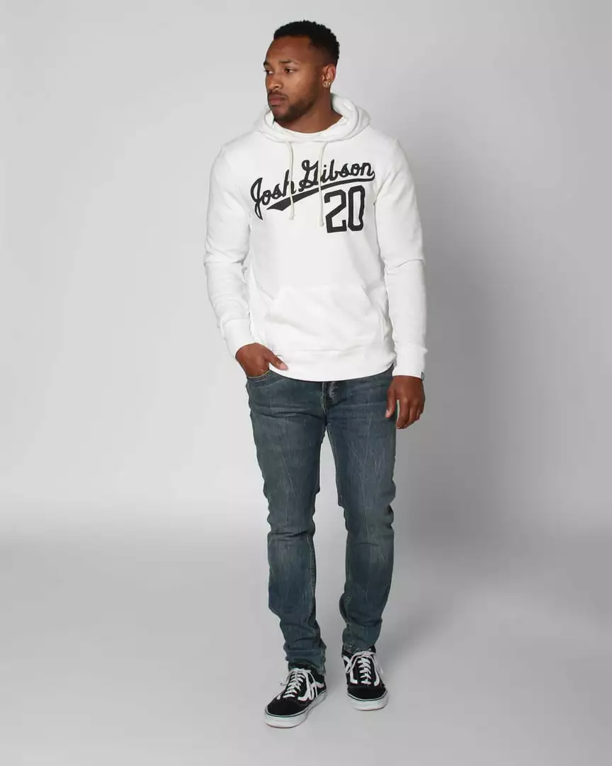 Josh Gibson #20 Pullover Hoody SPORT AND ICON 8 Josh Gibson #20 Pullover Hoody SPORT AND ICON