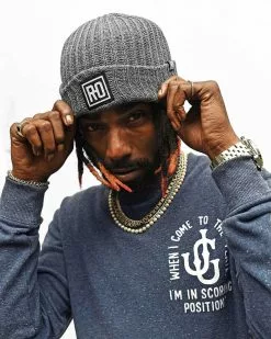 Josh Gibson Grays Navy Sweatshirt