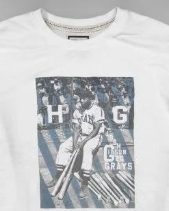 Josh Gibson / Homestead Grays SPORT AND ICON Josh Gibson HG Ivory Sweatshirt