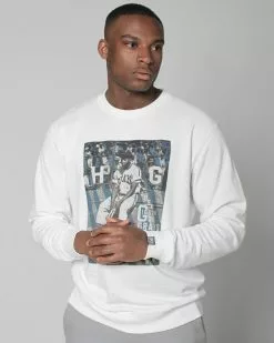 Josh Gibson / Homestead Grays SPORT AND ICON Josh Gibson HG Ivory Sweatshirt