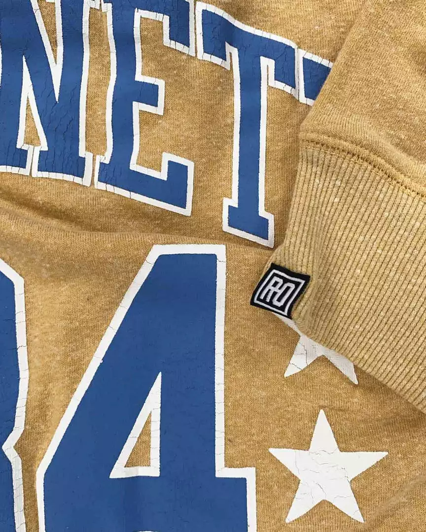 Kevin Garnett 34 Yellow Pullover Hoody 5 Kevin Garnett 34 Yellow Pullover Hoody