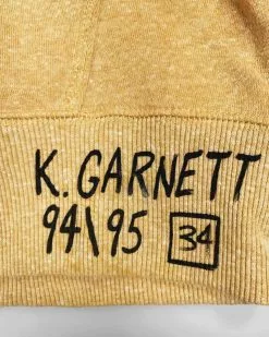 Kevin Garnett 34 Yellow Pullover Hoody 14 Kevin Garnett 34 Yellow Pullover Hoody