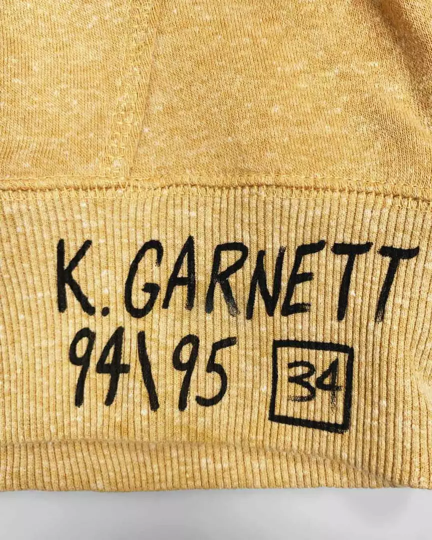 Kevin Garnett 34 Yellow Pullover Hoody 6 Kevin Garnett 34 Yellow Pullover Hoody