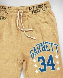Kevin Garnett 34 Yellow Sweatpants SPORT AND ICON