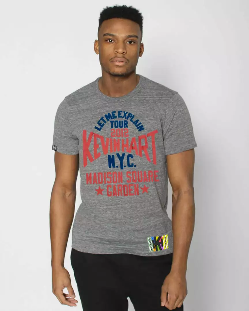 Kevin Hart "Let Me Explain" MSG Grey Tee 4 Kevin Hart "Let Me Explain" MSG Grey Tee