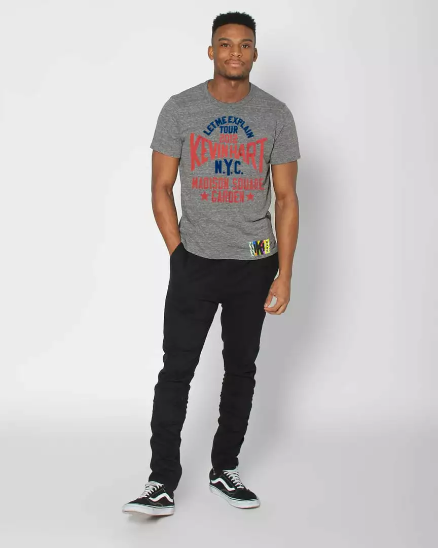 Kevin Hart "Let Me Explain" MSG Grey Tee 8 Kevin Hart "Let Me Explain" MSG Grey Tee