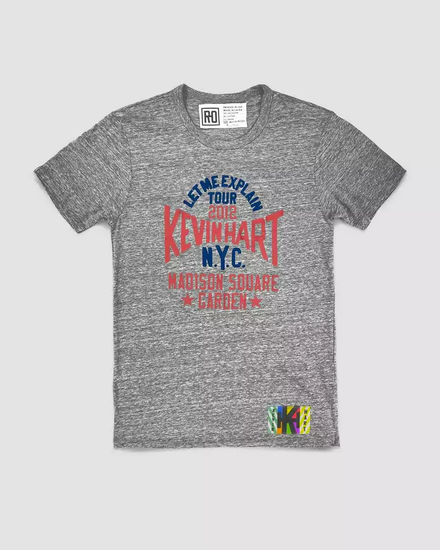 Kevin Hart "Let Me Explain" MSG Grey Tee 9 Kevin Hart "Let Me Explain" MSG Grey Tee
