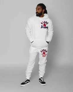 SPORT AND ICON Kronk 'Pain & Fame' Ivory PO Hoody