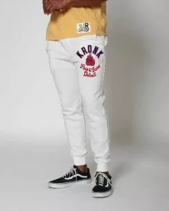 Kronk 'Pain & Fame' Ivory Sweatpants SPORT AND ICON