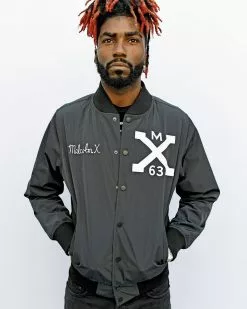 Malcolm X Stadium Jacket Bundle