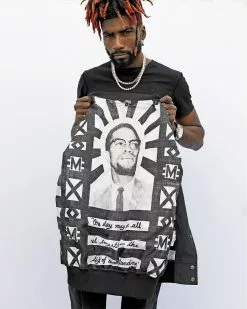 Malcolm X Stadium Jacket Bundle