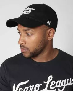 NLB Negro League Baseball Script Adjustable Hat