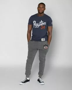 Walter Payton Payton Script Navy Tee