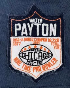 Walter Payton Payton Script Navy Tee 15 Walter Payton Payton Script Navy Tee