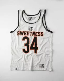 Walter Payton Payton Sweetness #34 Vintage White Tank