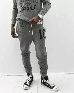 Pelé Brasil #10 Grey Sweatpants NEW ARRIVALS