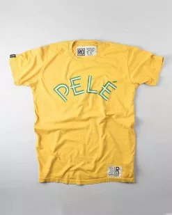 NEW ARRIVALS Pelé Brasil #10 Yellow Tee