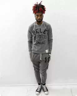 Pelé Brasil Grey Sweatshirt NEW ARRIVALS