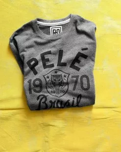Pelé Brasil Grey Sweatshirt NEW ARRIVALS