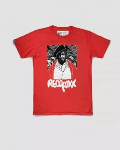 SPORT AND ICON Redd Foxx Vintage Red Cover Photo Tee
