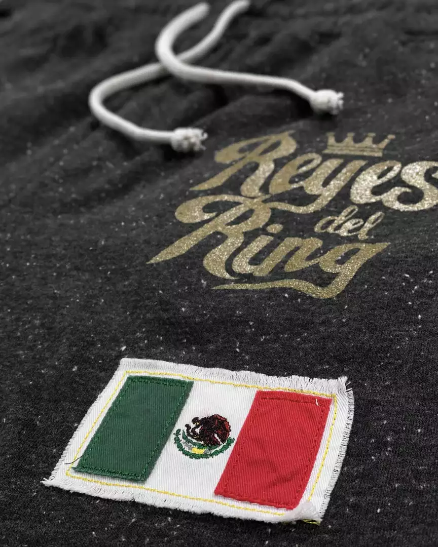 Julio Cesar Chavez / Rey Mysterio Reyes Del Ring Black Sweatpants SPORT AND ICON 9 Julio Cesar Chavez / Rey Mysterio Reyes Del Ring Black Sweatpants SPORT AND ICON