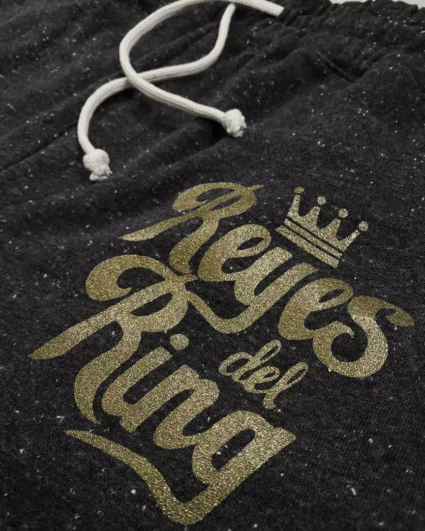 Julio Cesar Chavez / Rey Mysterio Reyes Del Ring Black Sweatpants SPORT AND ICON 10 Julio Cesar Chavez / Rey Mysterio Reyes Del Ring Black Sweatpants SPORT AND ICON