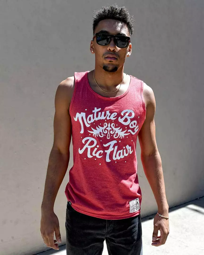 Ric Flair Nature Boy Red Tank SPORT AND ICON 4 Ric Flair Nature Boy Red Tank SPORT AND ICON