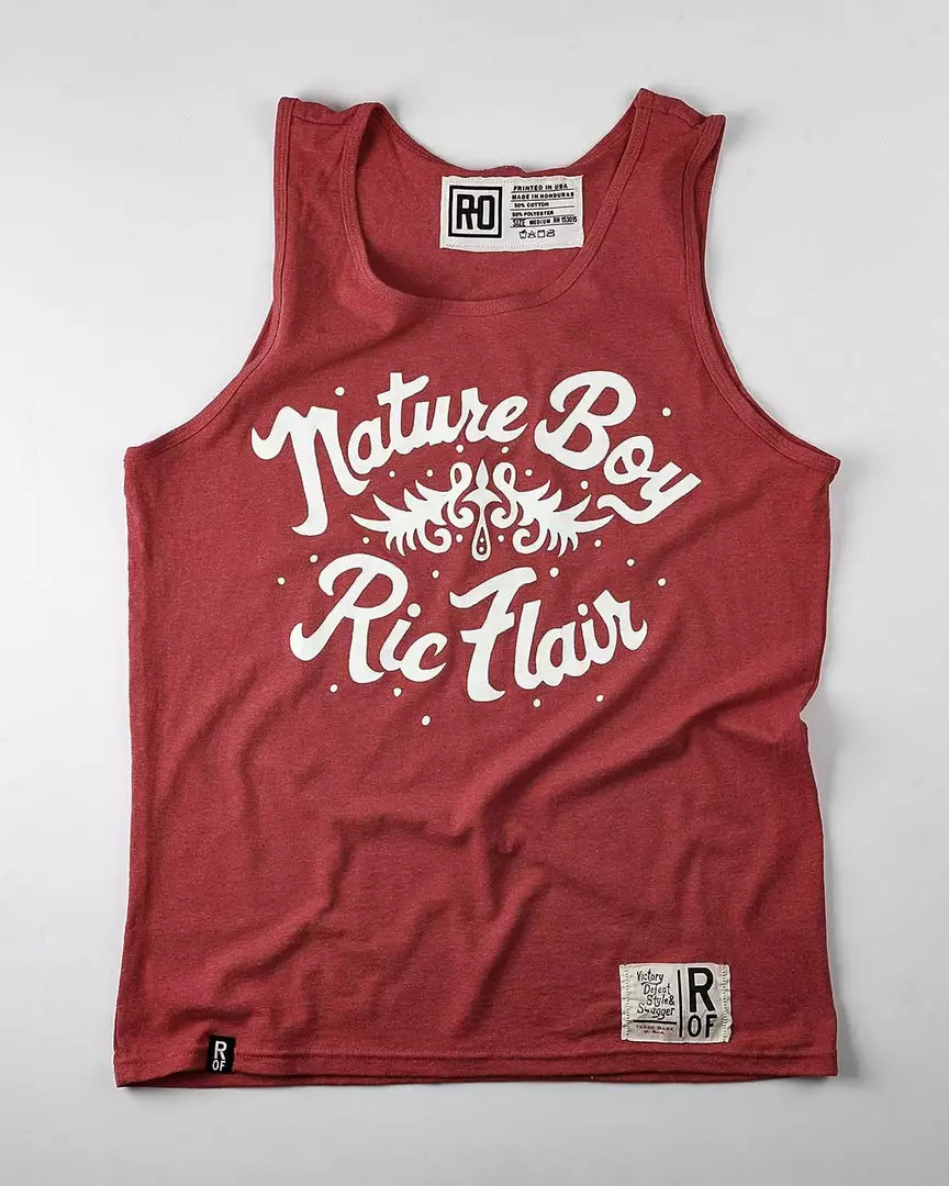 Ric Flair Nature Boy Red Tank SPORT AND ICON 8 Ric Flair Nature Boy Red Tank SPORT AND ICON