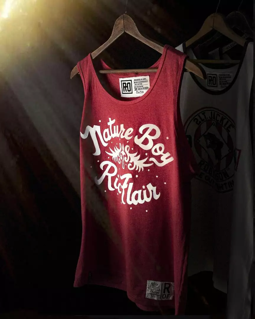 Ric Flair Nature Boy Red Tank SPORT AND ICON 3 Ric Flair Nature Boy Red Tank SPORT AND ICON