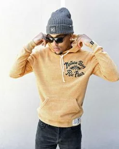 NEW ARRIVALS Ric Flair Nature Boy Yellow PO Hoody
