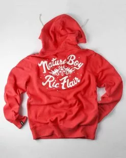 Ric Flair 'RF' Red PO Hoody