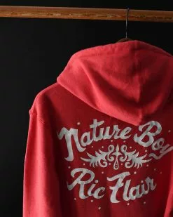 Ric Flair 'RF' Red PO Hoody