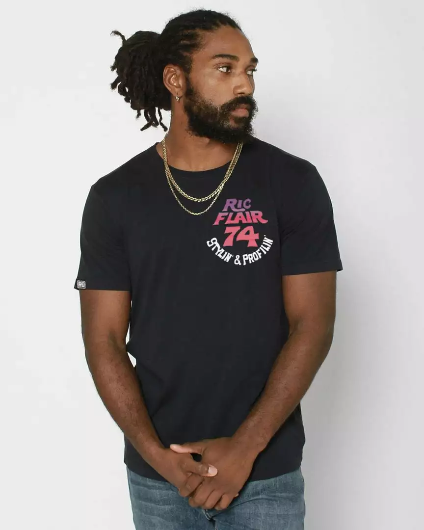 Ric Flair Stylin & Profiling Black Tee 7 Ric Flair Stylin & Profiling Black Tee