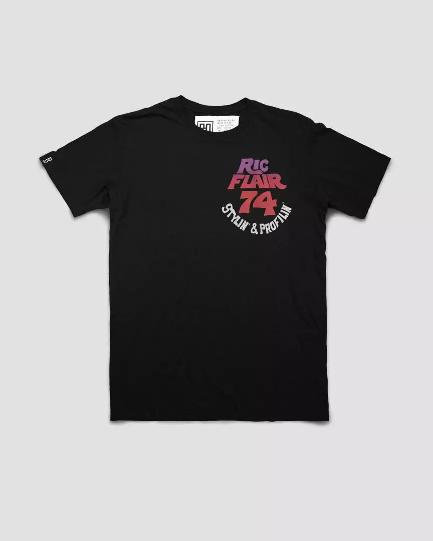 Ric Flair Stylin & Profiling Black Tee 10 Ric Flair Stylin & Profiling Black Tee