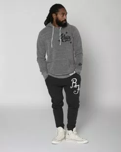 SPORT AND ICON Ric Flair 'You're Talking To The' Grey PO Hoody