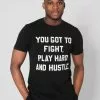 ROF Play Hard & Hustle Tee
