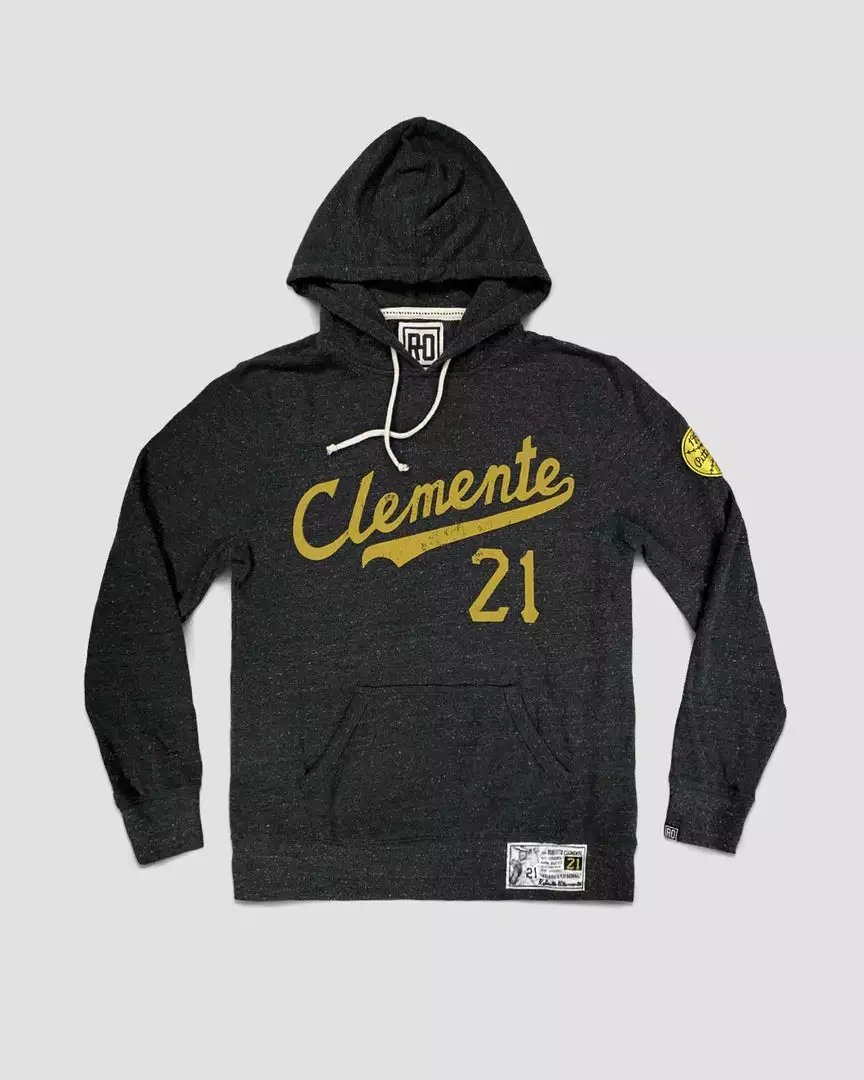Roberto Clemente #21 Pullover Hoody SPORT AND ICON 12 Roberto Clemente #21 Pullover Hoody SPORT AND ICON