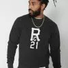 Roberto Clemente 'RC 21' Black Sweatshirt