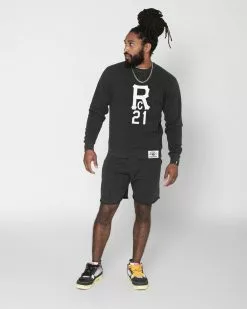 Roberto Clemente 'RC 21' Black Sweatshirt