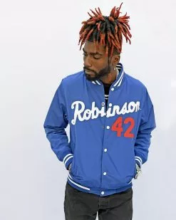 Jackie Robinson Robinson #42 Stadium Jacket