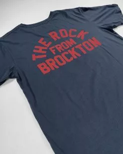 SPORT AND ICON Rocky Marciano Undefeated Navy Tee