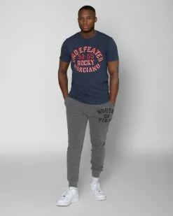 SPORT AND ICON Rocky Marciano Undefeated Navy Tee