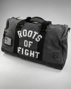 ROF COLLECTION ROF Black Duffle Bag